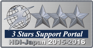 3 Stars Support Portal HDI-Japan 2015-2016