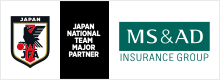 MS&ADインシュアランス グループはサッカー日本代表のサポーティングカンパニーです。